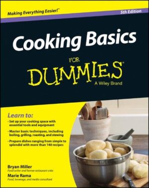 Get started cooking now with Cooking Basics For Dummies, 5th Edition! Are you looking to dig yourself out of microwave dinners and learn the ropes of home cooking? Cooking Basics For Dummies, 5th Edition takes the intimidation out of cooking and helps you start cultivating your culinary prowess in no time. From learning fundamental cooking techniques like dicing, chopping, and saut?ing to creating delicious, easy-to-follow recipes, you'll discover how to cook up crowd-pleasing meals the whole family will enjoy--all without breaking a sweat! Even if you've never cracked an egg, this friendly, practical guide gives you all the ingredients to become a superior home cook. In plain English, it explains step-by-step how to master popular cooking techniques, such as dicing vegetables, hard boiling an egg, making quick and delicious sauces, planning menus, stocking your pantry, and so much more. * Packed with more than 150 easy-to-follow recipes for every meal of the day, from mouth-watering mains to sumptuous sides to delectable desserts * Helps you master grilling, slow cooking, baking, roasting, pressure cooking, and more * Includes tips on adapting meals to meet the latest dietary trends, such as low-sugar, low-sodium, low-fat, plant-based, and vegetarian diets * Covers shopping at farmer's markets and buying organic foods Cooking Basics For Dummies, 5th edition is for every beginner cook or polished chef looking for a refresher on breathing new life into home-cooked meals.