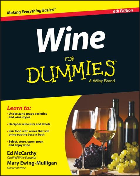 Are you up to date on today's wine scene? Wine For Dummies, 6th Edition reveals what's in, what's out, and what's new in wine. With new and revised content, this edition of the popular Wine For Dummies text takes you on a tour of emerging and old world wine regions, showcasing the varieties and styles you need to know to stay up to date on today's wine scene. In addition to highlighting wines themselves, this approachable resource offers insight into wine shops, supermarket wine selections, wine and food pairings, vintage charts, and price guidelines. For the aspiring wine aficionado, the text offers expert advice on buying, collecting, and rating wines--and can direct you in updating your personal collection through its thorough guidance. Wine has, for generations, been an important part of culture and society around the world. Over time, trends in wine change--as do the ways in which it is created, celebrated, and enjoyed. Exploring today's wine trends is a great way to learn more about and appreciate different cultures--and let's be honest: educational value aside, wine tastes amazing. * Understand different grape varieties and varying wine styles * Read wine lists and labels, and understand how to use them to make the right purchases * Pair your wine with food in a way that will bring out the best flavors in all aspects of your meal * Explore how to best select, store, open, pour, and enjoy your wine Wine For Dummies, 6th Edition provides you with the information you need to confidently navigate today's wine scene!