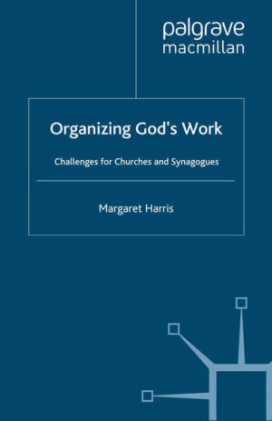 This book provides an organizational perspective on the local congregations of Christianity and Judaism Churches and Synagogues. It will meet the need of those who work in congregations, clergy and lay people alike for an accessible, non-judgmental analysis of the day-to-day work challenges they face. It will also fill a gap in the literature of four academic fields: Social policy and administration