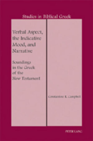 Verbal aspect in Ancient Greek has been a topic of significant debate in recent scholarship. In this book, Constantine R. Campbell investigates the function of verbal aspect within New Testament Greek narrative. He argues that the primary role of verbal aspect in narrative is to delineate and shape the various ‘discourse strands’ of which it is constructed, such as mainline, offline, and direct discourse. Campbell accounts for this function in terms of the semantic value of each tense-form. Consequently, in the search for more effective conclusions and explanations, he challenges and reassesses some of the conclusions reached in previous scholarship. One such reassessment involves a boldly innovative approach to the perfect tense-form.