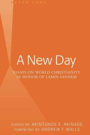 The unprecedented resurgence, renewal, and rebirth of twenty-first century Christianity in postcolonial societies, such as Asia, Africa, and Latin America, calls for new insights, methodologies, and paradigms since the West can no longer be regarded as the sole citadel and cradle of the Christian faith. The Christian message has been reshaped and reappropriated in different contexts and cultures and, through this cross-cultural transmission and transformation, it has become a world religion. Contextualizing the Christian faith also entails decolonizing its theology, precepts, and dogma. These efforts continue to engender new initiatives and efforts in the intercultural, interconfessional, intercontinental, and interreligious dimensions of world Christianity. A New Day is a collection of essays in honor of Lamin Sanneh, one of the most adamant advocates and apostles of the radical change in the face of Christianity in the twenty-first century. The essays in this book by recognized scholars deal with issues, themes, and perspectives that are important for understanding Christianity as a world religious movement.