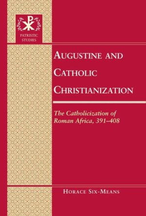 A religious reformation occurred in the Roman Empire of the fourth and fifth centuries which scholars often call Christianization. Examining evidence relevant to Roman Africa of this period, this book sharpens understanding of this religious revolution. Focusing on the activities of Augustine and his colleagues from Augustine’s ordination as a priest in 391, to the fall of the Emperor Honorius’ master of soldiers, Stilicho, in 408, it proposes Catholicization as a term to more precisely characterize the process of change observed. Augustine and Catholic Christianization argues that at the end of the fourth and beginning of the fifth century Augustine emerged as the key manager in the campaign to Catholicize Roman Africa by virtue of a comprehensive strategy to persuade or suppress rivals, which notably included Donatists, Arians, Manichees, and various kinds of polytheism. Select sermons from 403 and 404 reveal that Augustine’s rhetoric was multivalent. It addressed the populus and the elite, Christians and non-Christians, Catholics, and Donatists. Key sources examined are selected laws of the Theodosian Code, the Canons of the African Council of Catholic Bishops, Augustine’s Dolbeau sermons (discovered in 1990), Contra Cresconium, as well as other sermons, letters, and treatises of Augustine. This book clarifies our perception of Augustine and Christianity in the socio-religious landscape of Late Roman Africa in at least three ways. First, it combines theological investigation of the sources and development of Augustine’s ecclesiology with sociohistorical tracing of the process of Catholicization. Second, an account of the evolution of Augustine’s self-understanding as a bishop is given along with the development of his strategy for Catholicization. Third, Augustine is identified as resembling modern political «spin-doctors» in that he was a brilliant spokesperson, but he did not work alone