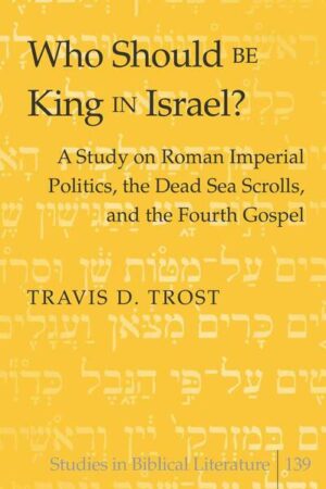 Who Should Be King in Israel? attempts to link common messianic issues found in some Dead Sea Scrolls with the Gospel of John. These messianic issues are studied in relation to the political situation facing the Johannine community in dealing with the Roman empire. The readers/hearers of the Fourth Gospel had to deal with different challenges from the Roman government and the non-Christian Jewish community in the era between the Jewish Revolt and the Bar-Kochba Revolt. Jesus is presented as the new David, the Son of God, who is the solution to all of humanity’s problems. The fall of the Temple in 70 CE had created a political and religious situation that meant early Christians of the post-70 CE socio-political environment had to deal with Roman suspicion and Jewish disappointment. The Fourth Gospel uses vocabulary and imagery designed to communicate the message that Jesus is the Christ without inflaming either Roman or Jewish sensibilities. This book is written in a manner designed to deal intelligently with that difficult era in Christian history.