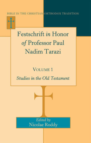 The Festschrift in Honor of Professor Paul Nadim Tarazi includes a collection of articles discussing the latest scholarly findings in the field of the Old Testament studies. Scholars from around the world conducting research in the Old Testament text, theology, canon, interpretation, and criticism have contributed their recent findings in the fields of their research and teaching to this volume.