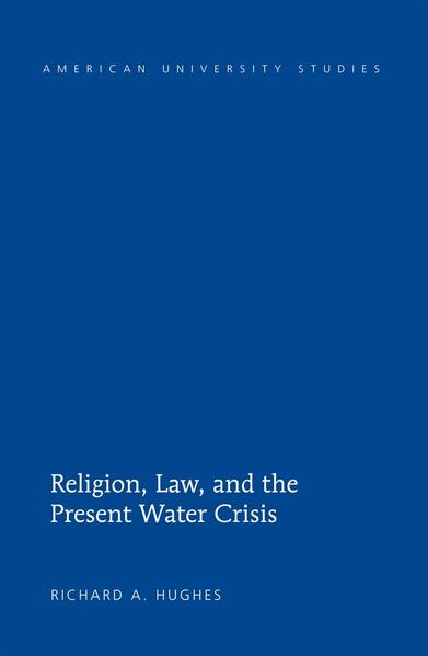 Religion, Law, and the Present Water Crisis documents current and impending global water shortages and opposes policies of commodification and privatization of water ownership by multinational water corporations. On the basis of the religions of the world, Richard A. Hughes appeals to pure, running water as a symbol of the sacred. Furthermore, he argues that all bodies of freshwater are commons and that they should be protected by the public trust doctrine. In addition, he contends that there is a right to water and that this right is independent, free-standing, and the prerequisite of other human rights, applying to all states and occupied territories. The increasing acidification of the oceans makes it mandatory to protect them under the reserved water right doctrine and to designate them as «national parks» of the seas. More generally, this book presents a synthesis of water studies and encompasses the religions of the world, theologies of baptism, American water law doctrines, public trust doctrine with special attention to Islamic water law, and international water law treaties. Clean water is a necessity of life. Therefore, it is compelling to recognize the urgency of water scarcity and the need to guarantee the purity of and accessibility to water for all people.