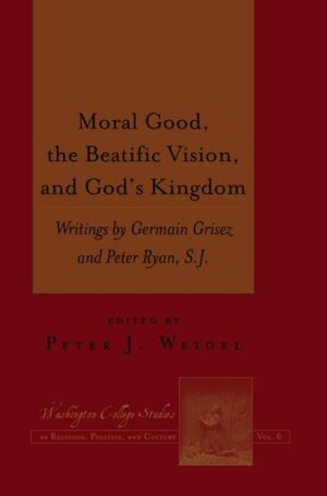 For close to half a century, the work of Germain Grisez has been highly influential, and his writings continue to receive considerable attention from philosophers and theologians of diverse viewpoints. His co-author for this work is the professor and noted moral theologian Fr. Peter Ryan, S.J., currently the executive director of the Secretariat of Doctrine and Canonical Affairs of the United States Conference of Catholic Bishops (USCCB). These two eminent scholars explore fundamental questions about Christian eschatology, moral theory, the purpose of human life, and the promise of human fulfilment. The authors examine Christian teaching on the final destiny of persons, investigating the meaning of God’s kingdom, the hope of the beatific vision, and the centrality of moral goodness and divine grace in one’s final end. This work is an ideal source for students, scholars, ministers and lay persons interested in basic questions of Christian theology, the philosophy of religion, ethical theory, and Catholic doctrine.