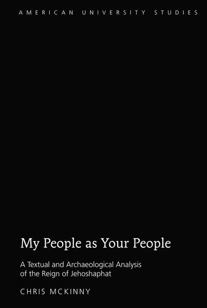 My People as Your People provides an in-depth analysis of the chronology, history, and archaeology associated with the reign of Jehoshaphat of Judah. The synthesis of these various elements illuminates a diverse geo-political picture of the southern Levant in the mid-ninth century BCE. In recent years, archaeologists and biblical scholars have dealt quite extensively with the tenth and eighth centuries BCE due to both the controversial aspects of recent interpretations associated with the so-called United Kingdom and the established archaeological data relating to Judah’s rise as a significant polity in the eighth century BCE. On the other hand, the ninth century BCE has received considerably less scholarly treatment, despite the fact that many new archaeological strata have been uncovered in recent years that have a direct bearing upon this period. My People as Your People is an attempt to fill this gap in our knowledge. In accomplishing this, it both provides a nuanced understanding of Judah in the mid-ninth century BCE and also demonstrates the significance of this period in the larger setting of the history of the Divided Kingdom.