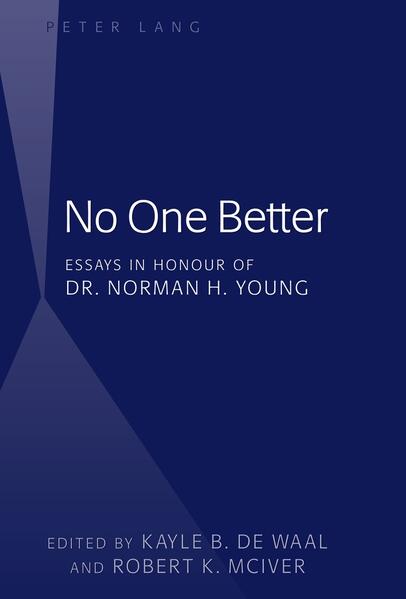 In honour of the work and legacy of Norman H. Young, this compilation of essays covers a range of topics on the Old Testament, New Testament, mission, sociology of religion, identity, and church history. The Old Testament essays include typological readings of Esther, the goodness of God, and the centrality of the cross in understanding all of Scripture. The New Testament essays reflect research in the Gospel of Matthew, the Epistle to the Hebrews, and the book of Revelation, offering new insight into the interpretation of the Apocalypse. Additional essays provide focus on mission, identity, and sociology of religion. This cutting-edge collection breaks fresh ground in research and analysis, bringing the latest scholarship to bear on each chosen topic.