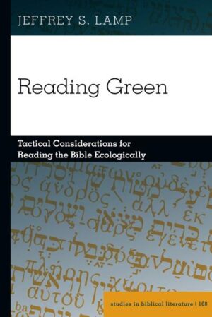 Reading Green: Tactical Considerations for Reading the Bible Ecologically operates on the premise that the Bible itself does not directly address the current ecological crisis and that expecting it to do so is anachronistic, for there was no ecological crisis on the agendas of biblical authors as they penned their works. The true challenge in the field is engaging biblical texts that do not present a positive ecological message (e.g., the stories of the flood and the plagues), or that seem to focus their messages so narrowly on human subjects and their interests that they marginalize or ignore the concerns of the other-than-human creation. To address this issue, this book provides a series of reading strategies which begin with the current ecological crisis. Present areas of interest, such as environmental racism and justice, film criticism, and reception history and exegesis, are employed to construct various approaches to mine the Bible for its contribution in addressing the current ecological crisis.