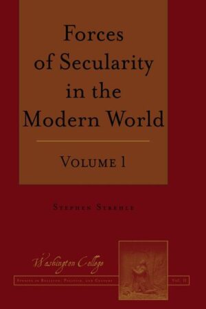 Stephen Strehle is a leading scholar of church/state issues. In this volume, he focuses his rigorous historical analysis and philosophical acumen upon a topic of great interest today and source of cultural wars around the globe—the process of secularization. The book starts with a discussion of early capitalism and how it saw the real world functioning well-enough on its own principles of individual struggle and self-interest, without needing religious or moral principles to meddle in its affairs and eventually dispelling the need for any intelligent design or providential orchestration of life through the work of Darwin. The book then discusses the growth of the secular point of view: how historians dismissed the impact of religion in developing modern culture, how scientists conceived of the universe running on self-sufficient or mechanistic principles, and how people no longer looked to the providential hand of God to explain their suffering. The book ends with a discussion of how the Deist concept of human autonomy became a political policy in America through Jefferson’s concept of a wall of separation between church and state and how the US Supreme Court proceeded to dismiss the importance of religion in shaping or justifying the values of the nation and its laws. The book is accessible to most upper-level and graduate students in a wide-variety of disciplines, keeping technical and foreign words to a minimum and leaving scholarly details or debates to its extensive notes.