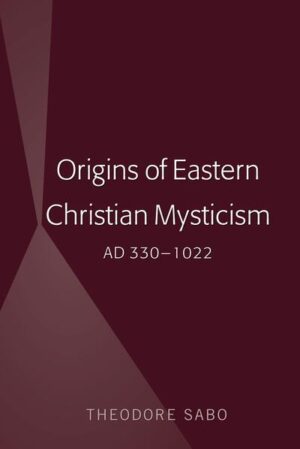 Origins of Eastern Christian Mysticism asserts that the thinkers between Basil of Caesarea and Symeon the New Theologian were important mainly for their role in the formation of Hesychasm, a fourteenth-century mystical movement in the Eastern church. The book surveys previous research on Proto-Hesychasm and sets forth eight Hesychastic trends in its practitioners: monasticism, dark and light mysticism, and an emphasis on the heart, theōsis, the humanity of Christ, penthos, and unceasing prayer. Theodore Sabo integrates detailed and carefully researched accounts of the lives and thought of the foundational figures of Hesychasm into a compelling narrative of the movement’s origins. The Cappadocian fathers established monasticism as the predominant milieu of Proto-Hesychasm and emphasized both theōsis and dark mysticism. Dark mysticism would come into conflict with the light mysticism of their contemporary Pseudo-Macarius, but both currents would be passed on to the Hesychasts. Macarius was a seminal figure within Proto-Hesychasm, responsible for its stress on light mysticism and heart mysticism. Hesychasm itself, the author contends, emerged from two main Proto-Hesychast fonts, the philosophical (represented by such figures as Pseudo-Dionysius and Maximus the Confessor) and the ascetic (the realm of figures like John Climacus and Isaac of Nineveh). The former school transmitted to Hesychasm a virtually unacknowledged Platonism
