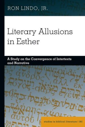 Literary Allusions in Esther: A Study on the Convergence of Intertexts and Narrative examines the robust intertextual nature of MT Esther. Its textual landscape is filled with a plethora of allusions to other texts scattered throughout the Old Testament canon. While these intertexts have often been identified individually, they have not always been considered a collective whole. By employing a new, eclectic method of exegetical analysis (‘Analogical Convergence’), the author demonstrates one means by which these intertexts complement one another and converge with the authorial intention embedded into MT Esther. In Literary Allusions in Esther, Ron Lindo offers a nuanced and sophisticated engagement with the book of Esther. His survey of proposed ‘intertexts’ in secondary literature is comprehensive yet accessible—a significant resource for Esther scholarship. Lindo’s discussion of method helpfully recognizes the place of authorial intention in many treatments of ‘intertextuality’ in biblical studies, and the links he proposes between Esther and Jeremiah provide the basis for a compelling new account of Esther’s thrust as a story. Literary Allusions in Esther makes important contributions to the field, and should feature in further discussions of the story’s shape and the extent to which it interacts with other texts from antiquity.” —John Screnock, Tutor in Old Testament, Wycliffe Hall, University of Oxford That Esther is a work which is composed with allusion to other texts is now increasingly recognized. This work makes an important contribution by establishing a disciplined method for understanding this and how both the surface text and its interaction with other texts in the Old Testament contribute to its meaning. Scholars working on Esther will need to engage with this disciplined and careful work.” —David G. Firth, Old Testament Tutor, Trinity College Bristol