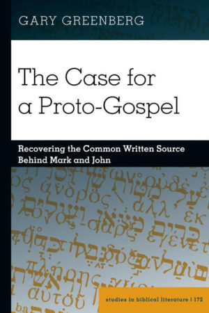In this landmark study of the literary relationship between the gospel of John and the synoptic gospels, Gary Greenberg presents compelling evidence for the existence of a written pre-canonical Alpha gospel that contained almost all of the main episodes in the adult life of Jesus (excluding major speeches, such as discourses, parables, and "I Am" sayings) and which became the written source for the core biography of Jesus in Mark, Luke, John, and Matthew. While Mark used the Alpha gospel with only slight variations, John had profound theological disagreements with it, objecting to its theological message about how to obtain eternal life, the depiction of Jesus, and other matters. This induced him to rewrite the Alpha gospel so that it conformed to his own very different theological agenda. Consequently, John’s gospel functions as a thorough theological critique of Mark, but the changes he introduced made it difficult to see how he and Mark worked from the same written source. By using John’s theological concerns as a filter for reading and understanding what objections John would have with Mark’s Jesus stories, The Case for a Proto-Gospel reverse-engineers the editorial path taken by John and reconstructs the content of the Alpha gospel. Finally, the author discusses the relationship of the other two synoptic gospels to the Alpha gospel, asserting that Luke also knew the Alpha gospel but used Mark as his primary source, and that while Matthew did not know the Alpha gospel, his use of Mark as a primary source ensured that his core biography of Jesus also derived from this earlier source.