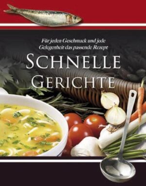 Dieses inspirierende Kochbuch stellt Ihnen köstliche Gerichte der schnellen und einfachen Küche vor, die unserer modernen Lebensweise entgegenkommen. Sie finden Rezeptvorschläge zu fantasievollen Salaten und Vorspeisen, schmackhaften Hauptgerichten und Beilagen sowie eine Reihe verlockender Desserts, die sich alle im Handumdrehen nachkochen lassen. Diese ausgefallene Rezeptsammlung verrät Ihnen den Schlüssel zu einer gesunden, nahrhaften und zeitsparenden Ernährung.