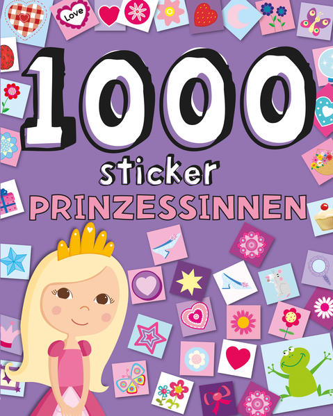 Hübsche Kleider, märchenhafte Schlösser und glitzernde Juwelen in diesem Sticker- , Ausmalund Rätselbuch findest Du alles, was zum Leben einer Prinzessin gehört! Also greif Dir einen Stift und leg los, dann ist stundenlanger Prinzessinnenspaß garantiert! Plus 1000 coole Sticker um Deine Sachen zu dekorieren!