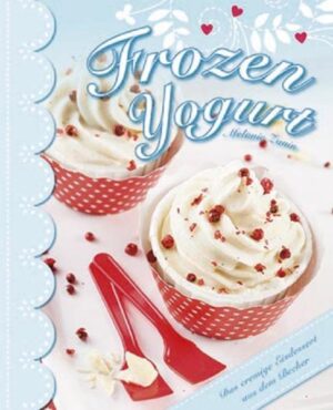 Ob als cremige Erfrischung in Sommermonaten oder leckere und leichte Schleckerei zwischendurch – Frozen Yogurt aus dem Becher mit seinen dekorativen Toppings hat unter Eisfans längst Kultstatus erreicht! Das fluffige, gesunde Joghurteis begeistert durch Leichtigkeit, Frische und unzählige Geschmacksvarianten. In diesem Buch sind viele klassische und ausgefallene Rezepte zusammengestellt, mit denen Sie attraktive – und kalorienarme – Eiskreationen zubereiten können. Verwöhnen Sie sich oder Ihre Gäste mit sommerlich erfrischenden Fruchtjoghurts, wie Ananas-Frozen-Yogurt oder Frozen Yogurt mit Crushed Lemon Ice, oder mit edlen Joghurtkombinationen, wie Mokka-Frozen-Yogurt oder Maronen-Frozen-Yogurt, die in die kalte Jahreszeit passen. Abgerundet und verziert wird mit außergewöhnlichen selbst gemachten Toppings, wie Walnusskaramell, Lemonsirup oder Chili-Kirsch-Sauce. Egal, für welche Sorte Sie sich entscheiden: Frozen Yogurt ist das ganz besondere Eisvergnügen für zwischendurch oder der krönende Abschluss eines Menüs!