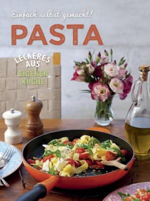 Pasta ist eine wunderbare Grundzutat, die Sie immer im Vorratsschrank haben sollten. Und sie ist ungemein verwandlungsfähig - das beweisen die mehr als 50 klassischen und neuen Rezepte in diesem Buch. Vier Kapitel - Vegetarisch, Fleisch & Geflügel, Fisch & Meeresfrüchte sowie Saucen. Fantastische Rezepte - Würzige Gemüselasagne, Hähnchenfleisch mit Sahnenudeln, Spaghetti mit Thunfischsauce, Pesto. Alle Rezepte mit unkomplizierter Schritt-für-Schritt-Anleitung und informativen Fotos fürs perfekte Gelingen.