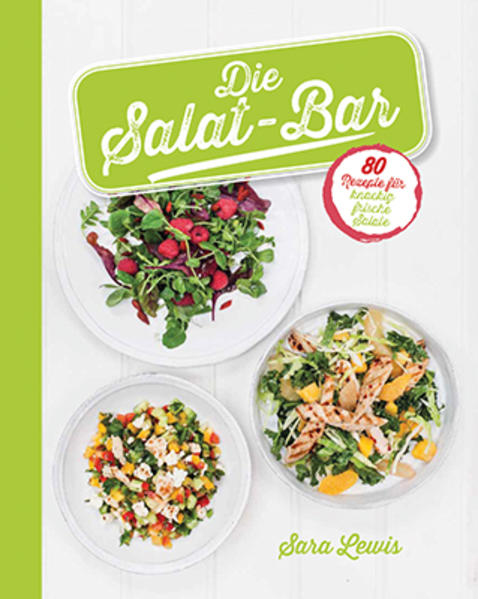 Die besten Salat-Rezepte für jede Gelgenheit - 80 Rezepte mit vielen Ideen für leckere Salate - Mit vielen Rezepten zu den Ernährungstrends Detox und Superfoods - Jedes Rezept mit Nährwertangabe und Foto Die Salatrezepte in diesem Buch sind nach neuesten ernährungswissenschaftlichen Erkenntnissen zusammengestellt und bringen mit ballaststoffreichen Zutaten neuen Schwung in Ihren Alltag. Sie ergänzen Ihre Ernährung mit wertvollen Superfoods wie Grünkohl und Spinat. Alle Rezepte enthalten viele saisonale und natürliche Zutaten. Ob Linsensalat mit mediterranem Gemüse, Superfood-Salat mit Tomaten & Mozzarella oder Ingwer-Nudel-Salat mit süßsaurem Schweinefleisch - hier wird jeder Salat-Fan fündig.