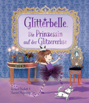 Glitterbelle ist eine moderne Prinzessin, die gerne Spaß hat. Sie liebt glitzernde Kleider, düst gerne auf ihrem Roller herum und kraxelt mit der Krone auf dem Kopf auf Bäume. Als Glitterbelle erkennt, dass sie sich nicht gerade wie eine waschechte Märchenprinzessin benimmt, fragt sie sich, ob sie überhaupt eine richtige Prinzessin ist. Doch ihre besten Freundinnen Glimusine und Angelina helfen ihr zuerkennen, dass sie eben eine Prinzessin der besonderen Glitterbelle- Sorte ist - ganz besonders funkeltastisch! Aufwendig illustrierte Geschichte für neugierige und kreative Mädchen ab 6 Jahren. Weitere Informationen zu Glitterbelle und der Illustratorin Harriet Muncaster finden Sie unter www.glitterbelle.com