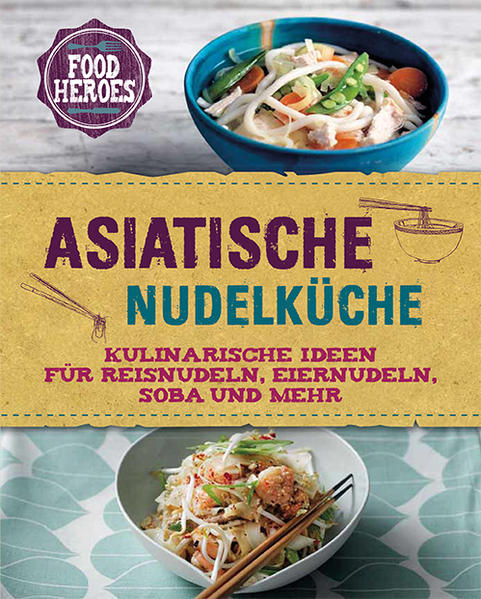 Eine kulinarische Reise nach Asien - 50 leckere Rezepte - Aromatische Suppen und Hauptgerichte, die gesund und lecker sind - Mit vielen praktischen Tipps für garantiertes Gelingen Entdecken Sie die Welt von Glasnudeln, Ramen und Soba! Dieses Buch deckt alle Grundlagen der asiatischen Nudelküche ab: egal ob Salate, Suppen oder Hauptgerichte, ob betont gesund, scharf oder schnell zubereitet - hier findet jeder seinen Geschmack wieder. Mit leicht verständlichen Anleitungen und Fotos der einzelnen Zubereitungsschritte bei besonders komplexen Vorgängen - so gelingt jedes Gericht. Ergänzt mit interessanten Fakten und hilfreichen Tipps. Lassen Sie sich auf eine kulinarische Reise in die vielfältige Welt der asiatischen Nudeln entführen, die hierzulande noch darauf warten, entdeckt zu werden.