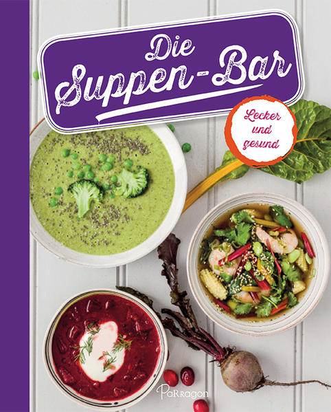 Suppen machen glücklich! - 80 leckere Suppenrezepte - Jedes Rezept mit Foto - Mit Tipps zu den einzelnen Lebensmitteln, zu leckeren Beilagen und Garnierungen Was gibt es Besseres in der kalten Jahreszeit als eine leckere, warme Suppe? Die vielfältigen Gerichte in diesem Buch heizen nicht nur ein, sondern versorgen den Körper gleichzeitig mit wichtigen Nährstoffen, stärken das Immunsystem, verbessern die Laune und können Ihnen auch dabei helfen, Gewicht auf genussvolle Weise zu verlieren. Hier finden Sie 80 Rezepte für herzerwärmende und gesunde Suppen, ergänzt mit interssanten Hintergrundinformationen und anregenden Fotografien. Ob erfrischende Melonen-Gurken-Kaltschale, herzerwärmende Hühnersuppe mit Reis & Zitrone oder exotische Wantan-Suppe - hier ist für jeden Geschmack etwas dabei.