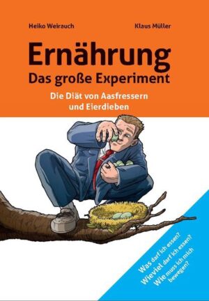 Diäten funktionieren nicht. Deshalb haben M. A. Heiko Weirauch und Dr. Klaus Müller das Mysterium der gesunden Ernährung erforscht. In ihrem größten Experiment aller Zeiten sind der Personal Trainer und Ernährungstherapeut und der Sportmediziner dem Ursprung der Menschheit und dessen Bedeutung für eine "artgerechte" Nahrungsaufnahme sowie Bewegung auf der Spur. Alle Erkenntnisse aus der langjährigen Arbeit mit Kunden und Patienten sind eingeflossen in die Entwicklung des "prevofood"-Programms: die Zusammenstellung eines individuellen Ernährungs- und Trainingsprogramms auf Basis von Energieumsatz, Fettstoffwechsel und Physiologie. Einen exemplarischen Ernährungsplan bietet das Buch natürlich auch. Wer immer geglaubt hat, dass 2 Liter Wasser am Tag, Vollkornbrot und 6 Mahlzeiten der beste Weg zu Fitness, Gesundheit und einem schlanken Körper sind, der wird hier staunen. Humorvoll beleuchtet der Ratgeber Nahrungsmittel und Ernährungsmythen und gibt über 60 Tipps für die kinderleichte Umsetzung der richtig gesunden Ernährung und Bewegung im Alltag.