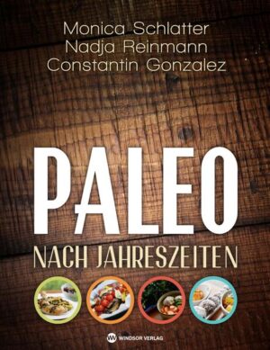 „Paleo nach Jahreszeiten“ nimmt Sie mit auf eine spannende Reise durch eine kulinarische Vielfalt an alltäglichen, unkomplizierten und pfiffigen Paleo-Rezepten im Rhythmus der Jahreszeiten. Diese sorgen für eine natürliche Abwechslung im Speiseplan und versorgen uns mit den richtigen Mikronährstoffen zur richtigen Zeit. Und nicht nur das! Allerlei Wissenswertes und Spannendes rund um die jeweiligen Lebensmittel und saisonalen Themen werden anschaulich illustriert. Wissen Sie was man alles mit Artischocken anstellen kann oder wieso man Rote Beten roh essen sollte? Auch die schier unendlichen Zubereitungsarten der frühlingshaften Spargelstangen, der herbstlichen Kürbisgewächsen oder der Winter-Highlights wie Kohl und Co. werden erklärt und in überraschende Kreationen verpackt. Da das Thema zurück zur Natur in diesem Buch eine grosse Rolle spielt, darf das Spezialthema „Barfußlaufen“ nicht fehlen. Abgerundet wird das Ganze mit Fitnessübungen, die Sie täglich fit halten. Die Verbindung von über 180 exklusiven saisonalen Rezepten, modernen Erkenntnissen und wunderschönen Fotografien macht das Buch zu einem unverzichtbaren Begleiter für alle (Jahres-)Zeiten. Lassen Sie sich inspirieren! „Paleo-Kochbücher sind ja inzwischen keine Seltenheit mehr. Doch das aktuelle Werk Paleo nach Jahreszeiten ist etwas Besonderes und wird dem Begriff „Paleo“ über das Kochen hinaus gerecht. Dabei stellen die drei Autoren nicht nur leckere und typisch saisonale Rezepte vor, sondern verweisen auch auf das ebenfalls Paleo-typische Fasten - ein ganz wesentlicher Bestandteil der Ernährung früherer Generationen und extrem gesund!“ - Prof. Dr. Jörg Spitz, Akademie für Menschliche Medizin GmbH „Paleo ist aktuell eine der populärsten Ernährungsformen. Wenn Du nur ein Buch dazu liest, dann empfehle ich dieses. Wegen seines praktischen Ansatzes. Denn Theorie ohne praktische Umsetzung ist wertlos. So folgen nach einer Einleitung & Erklärung der Paleo Ernährung über passende 180 Rezepte - für jede Jahreszeit und jeden Geschmack“. - Wolfgang Unsöld, Strength Coach & Gründer des YPSI „Die Paleo-Ernährung ist ein effektives Werkzeug zum Erreichen ernährungsspezifischer Ziele. Paleo nach Jahreszeiten schafft mit klaren Worten einen kompakten Überblick über alle praxisrelevanten Elemente des Konzepts und liefert neben zahlreichen Rezepten auch Anregungen zum lebenswichtigen Aspekt der Bewegung. Ein sinnvoller Ausgangspunkt für eigene Anpassungen und Integration in den individuellen Lebensstil.“ - Felix Olschewski, Autor und Gründer von Urgeschmack