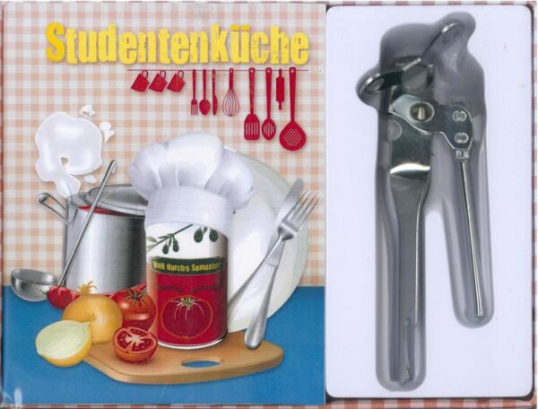 Diese Rezeptsammlung ist maßgeschneidert für den hektischen Studentenalltag. Selbst wer noch nie ein Ei gekocht hat, wird feststellen, dass Kochen Spaß macht und sich bestens eignet, neue Freunde zu beeindrucken. Dieses Buch darf in keiner Studentenbude fehlen. Und falls doch einmal alles schief geht, gibt es immer noch einen Dosenöffner!