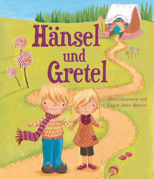 Hänsel und Gretel irren durch den Wald und entdecken ein Haus aus Lebkuchen. Mit wunderbaren Illustrationen zum Immer- wieder- Lesen.