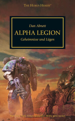 Die Space Marines der Alpha Legion, der geheimnisvollsten Bruderschaft der Legiones Astartes, erreichen eine aufständische Welt, um dort die Imperiale Garde bei einem Befriedungseinsatz gegen seltsame und unheimliche Kräfte zu unterstützen. Doch was treibt die Alpha Legion an? Kann man ihr vertrauen? Auf welcher Seite wird sie in dem Krieg stehen, der sich am Horizont abzeichnet? In diesem Highlight der >Horus Heresy