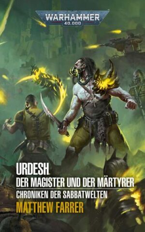 Die Heilige Sabbat hat der vom Krieg erschütterten Stadt Ghereppan ein Wunder beschert, aber eine Schlacht entscheidet noch keinen Krieg. Die Stimme von Magister Sek sucht noch immer die imperialen Streitkräfte heim, trotzt ihren Siegen und spottet ihrem Glauben. Zwischen der List des Erzfeindes und den wechselhaften Visionen der Heiligen suchen die Space Marines von Trupp Damocles nach der Antwort auf eine wichtige Frage: Ist das hier die eine Gelegenheit, endgültig den Sieg auf Urdesh zu erringen, oder eine Falle, die sie alle vernichten könnte?