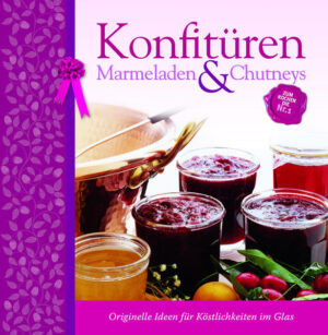 Diese Rezepte haben anerkannte Experten extra für Sie zusammengestellt: Egal, ob Sie sich als Neuling an dieses Thema wagen oder schon seit vielen Jahren Süßes und Pikantes einkochen. Mit Konfitüren, Marmeladen & Chutneys haben Sie eine für jeden Koch unverzichtbare Sammlung traditioneller Rezepte zur Hand! ""Zum Kochen die Nr. 1!""