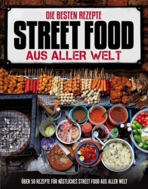 Erleben Sie mit köstlichem Street Food aus aller Welt ein echtes Fest für die Sinne! Entdecken Sie fantastische Spezialitäten aus Europa, Asien, Afrika und Amerika, die hungrige Großstädter und Touristen gleichermaßen begeistert. Erfahren Sie mehr über den Trend Street Food und bereiten Sie angesagte Hauptgerichte, Beilagen und süße Happen selbst zu. Holen Sie sich mit zahlreichen exotischen Rezepten das Beste der internationalen Straßenstände und Imbissbuden nach Hause!