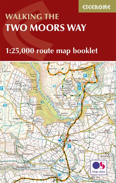 A booklet of all the mapping needed to complete a 188km (117 mile) Coast to Coast across Devon, combining the Two Moors Way with a section of the Erme–Plym Trail. Extending from Wembury to Lynmouth, the route links the Dartmoor and Exmoor National Parks and includes sections of high moorland where navigation skills are necessary. The full route line is shown on 1:25,000 OS maps The map booklet can be used to walk the trail in either direction Sized to easily fit in a jacket pocket The relevant extract from the OS Explorer map legend is included An accompanying Cicerone guidebook – The Two Moors Way is also available, which includes a copy of this map booklet