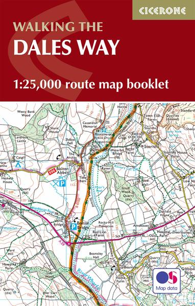 A guidebook to the Dales Way between Ilkley and Bowness-on-Windermere. Taking in the Yorkshire Dales and the Lake District National Park this week-long 127km (79 mile) walk is a perfect introduction to a multi-day hike. The full route line is shown on 1:25,000 OS maps The map booklet can be used to walk the trail in either direction Sized to easily fit in a jacket pocket The relevant extract from the OS Explorer map legend is included An accompanying Cicerone guidebook – Walking the Dales Way is also available, which includes a copy of this map booklet