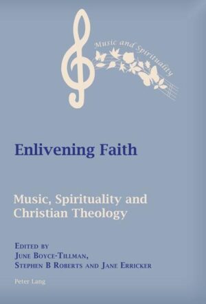 The relationship between Christian theology and music has been complex since the early days of the Church. In the twentieth century the secularization of Western culture has led to further complexity. The search for the soul, following Nietzsche’s declaration of the Death of God has led to an increasing body of literature in many fields on spirituality. This book is an attempt to open up a conversation between these related discourses, with contributions reflecting a range of perspectives within them. It is not the final word on the relationship but expresses a conviction about their relationship. Collecting together such a variety of approaches allows new understandings to emerge from their juxtaposition and collation. This book will contribute to the ongoing debate between theology, spirituality, culture and the arts. It includes contexts with structured relationships between music and the Church alongside situations where spirituality and music are explored with sometimes distant echoes of Divinity and ancient theologies reinterpreted for the contemporary world.