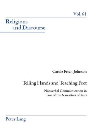 This book represents an extensive examination of human hands and feet and their functions as media of nonverbal communication in the transmission of the mission and message of Jesus by the early church. Research sources for the task include the Greek text of Acts and the Gospel of Luke as well as Greek Second Temple Jewish writings, contemporary Greek literature and medical works. Scholarly definitions and descriptions from the field of interpersonal communication lend credibility to the enquiry. In the process of discovering whether or not these media of nonverbal communication contribute effectively to the advancement of the mission and message of Jesus, the author’s interesting and innovative approach casts light on the text as several new and creative insights emerge. The book concludes with some practical applications of its findings to the life of the church of today.
