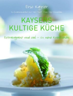 Verwöhnen Sie Ihre Liebsten mit den außergewöhnlichen und doch problemlos zuzubereitenden kleinen Gerichten, die Eric Kayser kreiert hat. Was halten Sie von einem Menü aus Melonengazpacho mit karamellisierter Gerste und Minze, danach ein Lachsraviolo mit Fenchel und Pinienkernen und zum Abschluss eine Sesambanane? Oder bevorzugen Sie Geflügelleber mit Feigencreme und grünen Bohnen sowie junge Kartoffeln im Mohnmantel und danach Millefeuilles aus weißer Polenta mit Schokoladennuggets und Himbeeren? Mit diesen extravaganten Rezepten liegen Sie richtig!