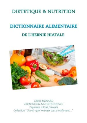 Avec mon hernie hiatale, quel est l'intérêt nutritionnel du hareng ? Puis-je consommer du foie de veau ? Et la cerise confite me sera-t-elle préjudiciable ? D'un simple coup d'oeil, ce dictionnaire alimentaire répondra à vos interrogations concernant les mesures diététiques à mettre en oeuvre pour vous aider à éradiquer efficacement les inconforts digestifs dus à votre hernie hiatale. Classés par ordre alphabétique, près de 3000 aliments sont notés selon leur intérêt nutritionnel : protecteur et bénéfique, neutre, plus ou moins déconseillé ou très vivement déconseillé. Une référence dans le domaine de la diététique !