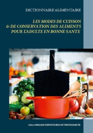 Etant un(e) adulte en bonne santé, comment cuisiner le maquereau ? Est-il plus adapté de le cuisiner grillé, en braisé, en meunière, en beignet... ? Et la cerise, me sera-t-il plus préjudiciable de la consommer confite, en confiture, ou en beignet... ? Et concernant le chou-fleur ? La viande de boeuf ? La pomme de terre... ? D'un simple coup d'oeil ce dictionnaire des aliments répondra à vos interrogations concernant les modes de cuisson et/ou de conservation des aliments à favoriser ou à plus ou moins éviter afin d'optimiser votre équilibre nutritionnel. Classés par ordre alphabétique, tous les aliments de l'alimentation courante sont notés selon leurs modes de cuisson (en meunière, en braisé, grillé, poché, en ragoût, etc.) mais également selon leurs modes de conservation (en saumure, au sirop, surgelé, fumé, etc.) de la façon suivante : très positif, neutre à positif, plus ou moins déconseillé, vivement déconseillé et enfin très vivement déconseillé. Une référence dans le domaine de la diététique !