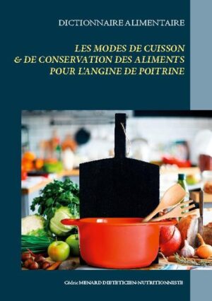 Comment cuisiner parfaitement le maquereau avec mon angine de poitrine ? Est-il plus adapté de le cuisiner grillé, en braisé, en meunière, en beignet... ? Et la cerise, me sera-t-il plus préjudiciable de la consommer confite, en confiture, ou en beignet... ? Et concernant le chou-fleur ? La viande de boeuf ? La pomme de terre... ? D'un simple coup d'oeil ce dictionnaire des aliments répondra à vos interrogations concernant les modes de cuisson et/ou de conservation des aliments à favoriser ou à plus ou moins éviter avec votre cardiopathie. Classés par ordre alphabétique, tous les aliments de l'alimentation courante sont notés selon leurs modes de cuisson (en meunière, en braisé, grillé, poché, en ragoût, etc.) mais également selon leurs modes de conservation (en saumure, au sirop, surgelé, fumé, etc.) de la façon suivante : positif, neutre, plus ou moins déconseillé, fortement déconseillé et enfin très vivement déconseillé voire interdit. Une référence dans le domaine de la diététique !