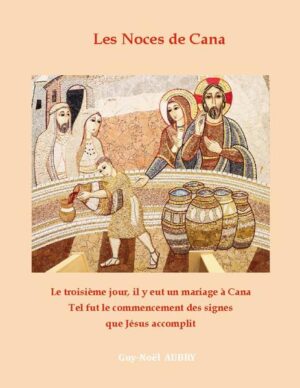 Le miracle des Noces de Cana est le premier miracle de Jésus en tant que Christ ou Messie. Le Rédempteur changera le contenu de six jarres d'eau en vin, soit près de 700 Litres ! Mais quel étrange récit que celui de ces Noces de Cana où La mariée n'est même pas mentionnée et le marié à peine cité à la fin. Pourquoi Jésus-Christ y répond à Sa Mère quand elle le sollicite : « femme, qu'il y a-t-il entre toi et moi » Quelle étrange déclaration ! Pourquoi encore lui dit-il que Son heure n'est pas encore venue et que pourtant, Il accomplit tout de même le miracle indirectement sollicité ? Quels sens donner à toutes ces précisions : à Cana de Galilée-le troisième jour-six jarres de pierre-... Et finalement, on peut se poser la question : pourquoi Jésus-Christ a-t-il choisi pour son premier miracle de transformer de l'eau en vin ? Les réponses à toutes ces questions (et bien d'autres) sont données dans cet ouvrage. Le lecteur saura par exemple à la fin de sa lecture la raison pour laquelle Jean ne parle pas de premier signe mais de commencement des signes, ou encore : quel jour exactement a eu lieu le signe de Cana (et même l'heure !). Laissez-vous tenter par la découverte ...