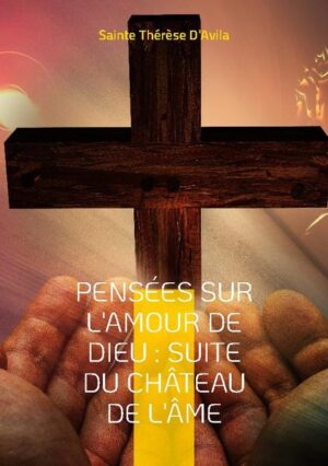 « Pensées sur l'Amour de Dieu » se veut un commentaire du Cantique des Cantiques. Sainte Thérèse D'Avila prodigue des conseils pratiques pour vivre en amitié avec Dieu et pour nous aider à distinguer la vraie paix, celle qui vient de Lui. Thérèse D'Avila nous invite à nous tenir éveillés auprès de Lui, et nous rassure en ce que Jésus est notre paix et qu'il se donne à nous dans les sacrements : Eucharistie, Réconciliation. Notre réponse à son appel est de préparer en nous une demeure pour Lui. Ce petit ouvrage rare et pertinent de Sainte Thérèse D'Avila mérite une lecture en complément de celle du Cantique des Cantiques.