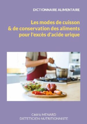 Comment cuisiner parfaitement le cabillaud avec mon excès d'acide urique ? Est-il plus adapté de le cuisiner grillé, en braisé, en meunière, en beignet... ? Et la cerise, me sera-t-il plus préjudiciable de la consommer confite, en confiture, ou en beignet... ? Et concernant le chou-fleur ? La viande de boeuf ? La pomme de terre... ? D'un simple coup d'oeil ce dictionnaire des aliments répondra à vos interrogations concernant les modes de cuisson et/ou de conservation des aliments à favoriser ou à plus ou moins éviter avec votre hyperuricémie. Classés par ordre alphabétique, tous les aliments de l'alimentation courante sont notés selon leurs modes de cuisson (en meunière, en braisé, grillé, poché, en ragoût, etc.) mais également selon leurs modes de conservation (en saumure, au sirop, surgelé, fumé, etc.) de la façon suivante : neutre, plus ou moins déconseillé, vivement déconseillé et enfin très vivement déconseillé voire interdit. Une référence dans le domaine de la diététique !