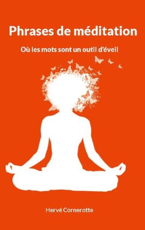 Ces phrases (parfois poétiques) me sont venues en guidant des personnes au travers de la méditation ou lors de ma pratique personnelle prenant la forme d'une pensée très claire, lumineuse. Elles m'ont aidé au fur et à mesure de mon parcours et mon voeu est qu'elles deviennent utiles pour d'autres. Elles vous permettront d'avoir une direction de pratique courte et précise, d'avoir un résumé simple à appliquer. Elles pourront être votre guide de méditation, feront naître des sensations et deviendront je l'espère, un inspiration. Ces phrases sont aussi des éléments de réflexion, elles ne vous parleront pas toujours directement. Mais en les mettant en pratique, en les triturant dans tous les sens, une nouvelle signification fera son apparition. Vous pourriez ouvrir un page de ce livre au hasard et avoir une direction de pratique pour la journée, la semaine ou le mois.