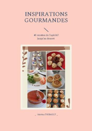 A travers ce livre, je vous propose 40 recettes, à partager entre amis, en famille, en solo ou à deux ... de l'apéritif au dessert ! Des recettes simples, des recettes de fête, des recettes pour épater, ... ou tout simplement pour se faire plaisir.