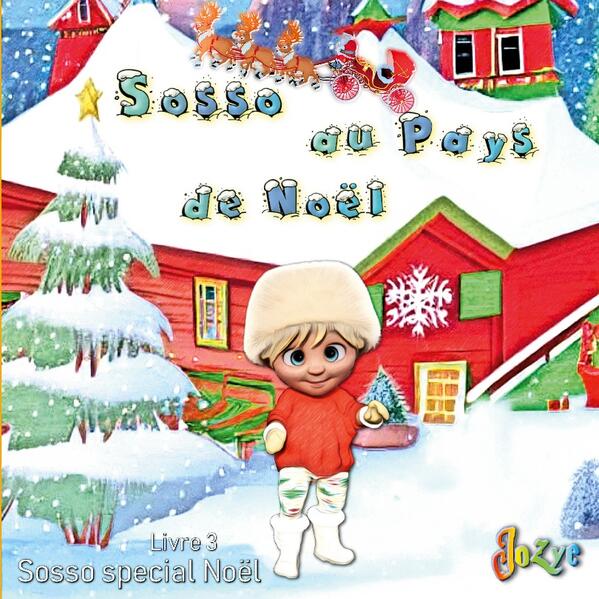 Sosso écrit une lettre au Père Noël. Elle aimerait bien le rencontrer. Elle invite son ami Toufou à l'accompagner. Ensemble, ils partent sur les chemins enneigés. Avant d'arriver au Pôle Nord, ils feront la connaissance de petits êtres qui les aideront à trouver la route conduisant à la chaumière du Père Noël.