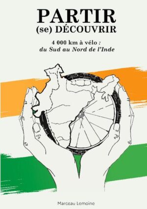 Ce livre retrace un voyage à vélo de 3 mois, seul, à traverser l'Inde en plein été sur 4400 kilomètres. C'est un voyage sportif, spirituel et solidaire, avec une collecte de fonds pour l'association humanitaire Karuna Shechen créée par le moine Matthieu Ricard. Sans préparation physique, je débute ce voyage sur une plage de la pointe Sud du pays. Je découvre des zones reculées de l'Inde où les locaux sont nombreux à m'inviter pour me rafraîchir, manger ou dormir. Sous 40 degrés, l'épreuve sportive est extrêmement compliquée. Dans mes retranchements, j'apprends chaque jour de moi-même. Les péripéties sont quotidiennes. J'arrive à Mumbai en 30 jours, après 1768 kilomètres. Je me retire pendant 5 jours dans un centre de méditation Vipassana au nord de la ville où j'entre en introspection. Le 28 mai, un ami réalisateur arrive de France avec un projet de film en tête. Pour honorer mon rendez-vous dans le Nord de l'Inde, je remonte les 2 100 derniers kilomètres à vélo, en train, en voiture, en stop et en bus. Après un tronçon de 250 kilomètres à plus de 4 200 mètres d'altitude, je retrouve mon ami au Ladakh. Nous rencontrons des moines, participons à des festivités, passons des nuits dans des coins très isolés, accomplissons l'ascension à vélo de l'ancien plus haut col du monde culminant à 5 360 mètres d'altitude... Entre écart de cultures, de richesses et de températures, l'Inde est le pays des extrêmes. L'intensité des découvertes me pousse, jour après jour, à revoir mon rapport avec moi-même et au monde. Ce livre est donc un mélange d'expériences insolites et de profondes remises en question u cours d'un voyage en terre étrangère.