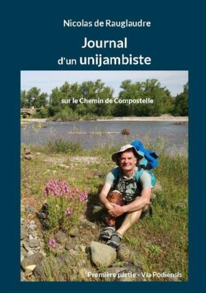 Témoignage d'un handicapé physique (unijambiste) sur le Chemin de Saint-Jacques-de-Compostelle : 1540 kilomètres en 106 jours, à une vitesse moyenne de 2 km/h. Rencontres et solitude, méditation et échanges, délires et douleurs, désolations et émerveillements, blessures et soins, rires et larmes... et difficultés propres au handicap. L'auteur émaille le récit d'anecdotes émouvantes et parfois drôles, et il livre quelques réflexions humaines et musicales. Le volume présent concerne la partie française à partir du Puy-en-Velay jusqu'au Pays Basque.