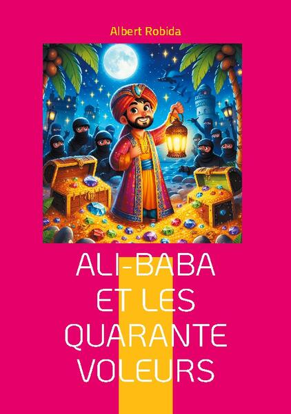 « Ali-Baba et les quarante voleurs », illustré par Albert Robida, est une adaptation captivante du célèbre conte des Mille et Une Nuits. L'histoire se déroule dans une Perse antique, où le modeste bûcheron Ali-Baba découvre par hasard le repaire secret d'une bande de quarante voleurs. Un jour, alors qu'il travaille dans la forêt, Ali-Baba entend le chef des brigands prononcer la formule magique « Sésame, ouvre-toi ! » pour accéder à une grotte remplie de trésors. Profitant de l'absence des voleurs, Ali-Baba pénètre dans la caverne et s'empare d'une partie des richesses. Ce butin inattendu transforme sa vie, mais attire également l'attention des malfaiteurs. Le récit prend une tournure palpitante lorsque le chef des voleurs, déterminé à retrouver le voleur de leur trésor, met en place une série de stratagèmes pour débusquer Ali-Baba. Ce dernier, aidé par l'ingéniosité de Morgiane, son esclave dévouée, déjoue les plans des brigands à travers une succession de ruses et de rebondissements. L'histoire culmine dans un affrontement final où l'intelligence et la bravoure triomphent de la cupidité et de la violence. Ali-Baba, grâce à sa bonté et à sa sagesse, parvient à préserver sa vie et ses nouvelles richesses, tandis que les voleurs connaissent un sort funeste. Cette édition, enrichie par les illustrations d'Albert Robida, offre une immersion visuelle dans l'univers enchanteur des contes orientaux. Les dessins détaillés et expressifs de Robida apportent une dimension supplémentaire au récit, donnant vie aux personnages et aux décors exotiques de la Perse ancienne.